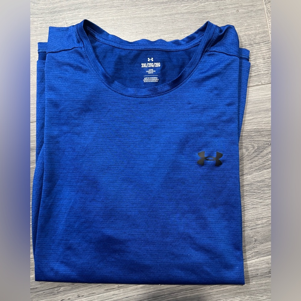 Under Armour Men's Royal Blue Tee